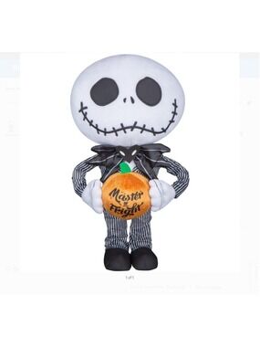 Disney Nightmare Before Christmas NBC Jack Skellington Door Greeter Halloween